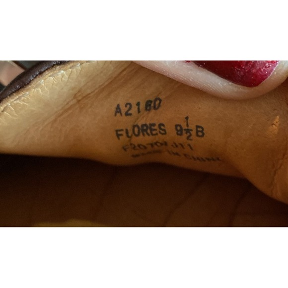 Coach Flores A2160 Women's Brown Casual Slip On Buckle Loafer Flats Size 9.5B - Picture 13 of 13